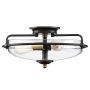 Quoizel Griffin QZ-GRIFFIN-F-C-PNAB Plafondlamp 3x60W/E27
