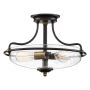 Quoizel Griffin QZ-GRIFFIN-SFS-C-PNAB Plafondlamp 3x60W/E27