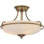 Quoizel GRIFFIN QZ-GRIFFIN-SFS-WS Plafondlamp 3x60W/E27