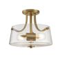 Quoizel Hollister QZ-HOLLISTER-SF-BB Plafondlamp 2x60W/E27