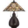 Quoizel INDIA QZ-INDIA-TL Tafellamp 2x75W/E27