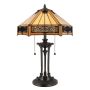Quoizel INDUS QZ-INDUS-TL Tafellamp 2x60W/E27