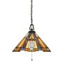 Quoizel INGLENOOK QZ-INGLENOOK-P-A Hanglamp 3x60W/E27