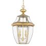 Quoizel NEWBURY QZ-NEWBURY8-L-PB Hanglamp 2x60W/E14 IP23