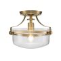 Quoizel Penn Station QZ-PENN-STATION-F-BB Plafondlamp 1x60W/E27