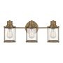 Quoizel Riggs QZ-RIGGS3-BATH-WS Wandlamp 3x40W/E27 IP44