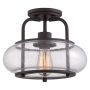 Quoizel TRILOGY QZ-TRILOGY-SF-S Plafondlamp 1x60W/E27