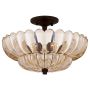 Quoizel Whitecap QZ-WHITECAP-SF-M Plafondlamp 4x40W/E14 IP20