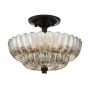 Quoizel Whitecap QZ-WHITECAP-SF-S Plafondlamp 3x40W/E14 IP20