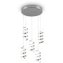 Trio LAOLA R34185306 Hanglamp 5x8w/led 4000K 1250lm ip20