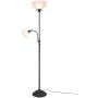 Trio COUNTRY R46322024 Staande lamp 1x100w/e27+1xe14 ip20