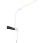 Trio NEVADA R57941131 Bureaulamp met clip 1x5w/led 3000+4000+5000k 600lm ip20