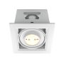 Maytoni Metal Modern DL093-01-10W3K-W Inbouwspot 1x10W/LED 3000K 750lm IP20