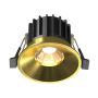 Maytoni Round DL058-12W3K-BS Inbouwspot 1x12W/LED 3000K 930lm IP20