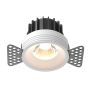 Maytoni Round DL058-12W3K-TRS-W Inbouwspot 1x12W/LED 3000K 920lm IP20