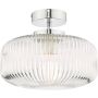 Dar Lighting Riva RIV5208 Plafondlamp 1x60w/e27 ip44