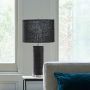 Elstead Lighting RIPPLE RIPPLE-TL-BLK Tafellamp 1x60W/E27