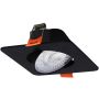 Light Prestige Plus LP-1506/1RS BK Square Inbouwspot 1x7W/LED 3000K|4000K|6000K IP20