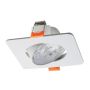 Light Prestige Plus LP-1506/1RS WH Square Inbouwspot 1x7W/LED 3000K|4000K|6000K IP20