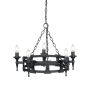 Elstead Lighting SAXON SAX5-BLK Kroonluchter 5x60W/E14