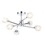 Dar Lighting SEATTLE SEA0650 Plafondlamp 6x40W/G9 IP20