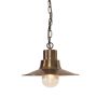 Elstead Lighting SHELDON SHELDON-CH-BR Hanglamp 1x60W/E27 IP44