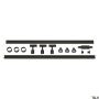 SLV 1F TRACK SET 143190 Railspot 3x4.3W/GU10 2956LM IP20