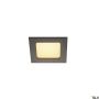 SLV FRAME BASIC 112720 Inbouwspot 1x8.3W/LED 3000K 600LM IP20