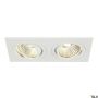 SLV NEW TRIA 1 SET 113921 Inbouwspot 2x14W/LED 3000K 1250LM IP20