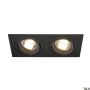 SLV NEW TRIA 113492 Inbouwspot 2x50W/GU10 IP20