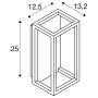 SLV QUADRULO 1007207 Wandlamp 1x7.4W/LED 3000K 280lm IP55