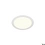 SLV SENSER 1004696 Inbouwspot 1xLED 4000K 1300LM IP20