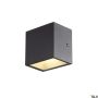 SLV SITRA 1002032 Wandlamp 2x11W/LED 3000/4000K 1100/1270LM IP44