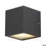 SLV SITRA CUBE 232535 Wandlamp 2x9W/GX53 IP44