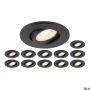 SLV UNIVERSAL DOWNLIGHT 1007273 Inbouwspot 1x8W/LED 2700K|3000K|4000K|6500K 560lm|610lm|680lm|640lm IP20