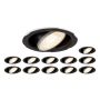 SLV UNIVERSAL DOWNLIGHT 1008066 Inbouwspot 12x7W/LED 2700K/3000K/4000K/6500K 670lm|680lm|690lm|680lm