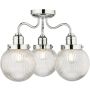 Dar Lighting Tamara TAM5350-IP44 Plafondlamp 3x40w/e14 ip44