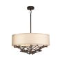 Elstead Lighting Taiko TAIKO-4P Hanglamp 4x60W/E27