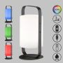 Fischer&Honsel Casoli 850184 Tafellamp 2x0.4W/LED RGBW 41lm IP44