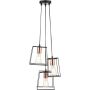 Dar Lighting Tower TOW0322 Hanglamp 3x60w/e27