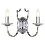 Cosmolight RIGA W02779CH Wandlamp 2x40W/E14