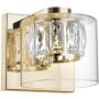 Zuma Line GEM W0389-01A-F7AC Wandlamp 1x5W/LED 3000K 450LM
