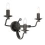 Elstead Lighting WINDSOR WINDSOR-W3-GR Wandlamp 3x60W/E14