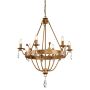 Elstead Lighting WINDSOR WINDSOR6-GOLD Kroonluchter 6x60W/E14