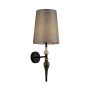 Italux Nerom WL-22374-BK Wandlamp 1x60W/E27 IP20