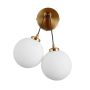 Italux Perlos WL-54456-2-HB Wandlamp 2x5W/G9 IP20