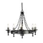 Elstead Lighting WARWICK WR5-GRAPHITE Kroonluchter 5x60W/E14