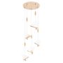 King Home BUTTERFLY DISC XCP8737-5 Hanglamp 5x11W/LED 3000K 4400LM IP20