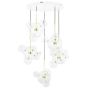 King Home CAPRI DISC XCP9148-5A Hanglamp 10x7W/LED 3000K IP20