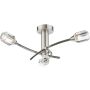 Dar Lighting Zonda ZON5338 Plafondlamp 3x25w/g9